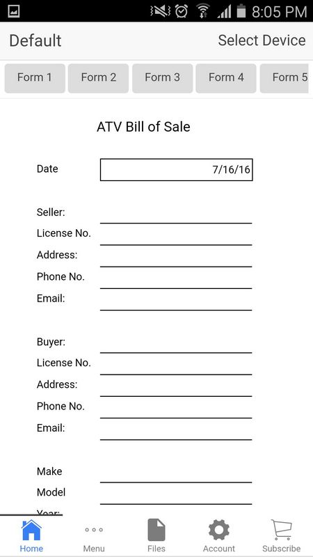 Trailer Bill of Sale Theme Trailer Bill of Sale Theme